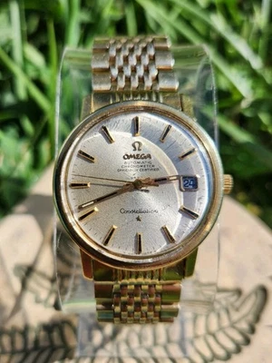 Vtg Omega 1969 Constellation Men's 35mm Watch 564 Automatic Ref. 168018 w/1068!! - Image 1 of 4