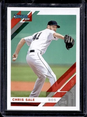 Donruss Chris Sale #51a Red Sox 2019 Foto 1 de 2