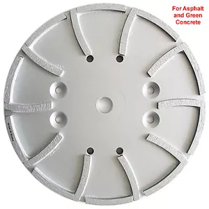 Cabezal de molienda de 10" para rectificado abrasivo y de hormigón nuevo - 20 Seg 40/50 Grit - Imagen 1 de 2
