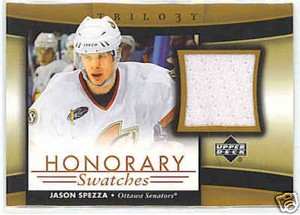 05-06 Upper Deck Trilogy Jason Spezza Game Used Jersey