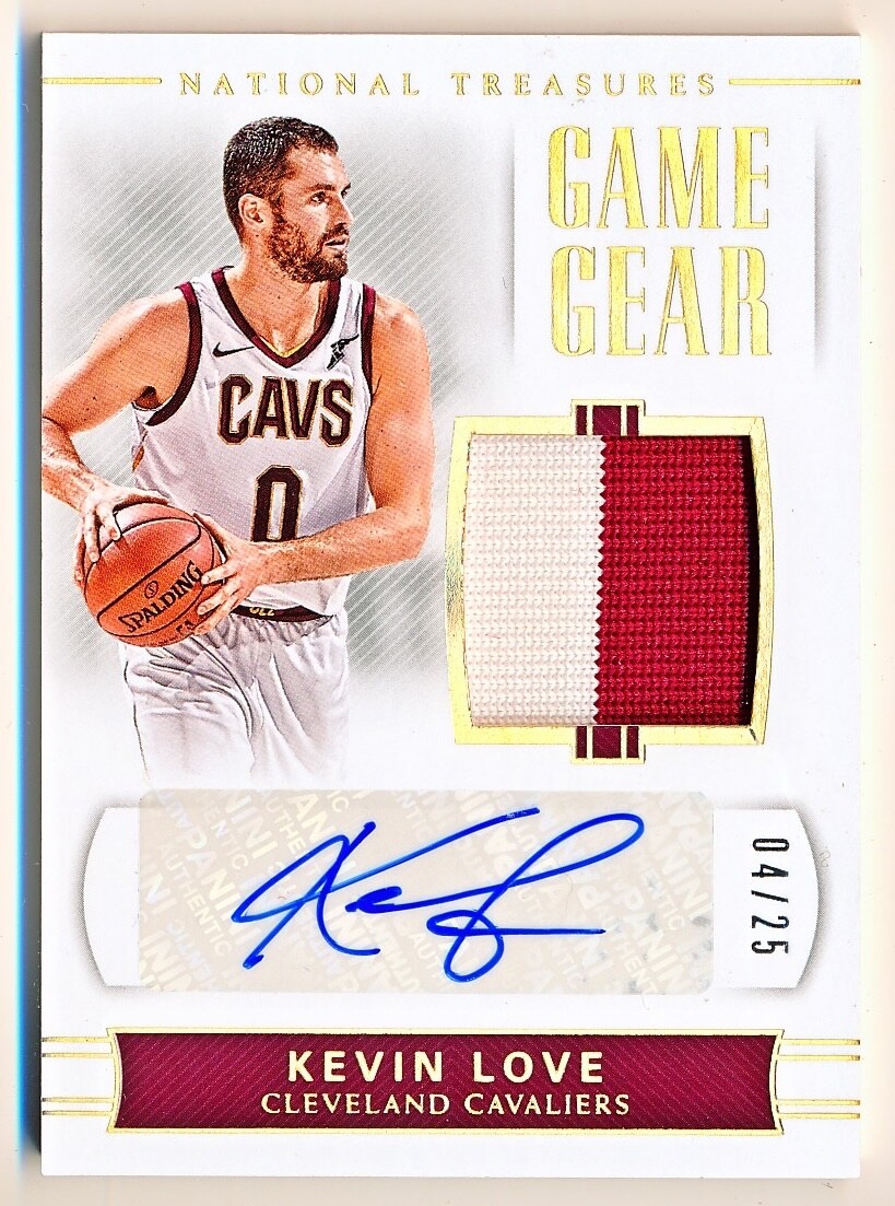 Panini Kevin Love Basketball Autographed Sports Trading Cards for 