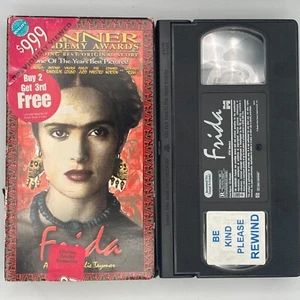 Frida (2002), VHS Movie, Miramax Home Video (2003), Ex Rental, S. Hayek - Picture 1 of 2