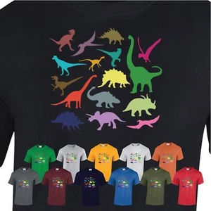 Just Dinosaurs Top lustig Tier Witz Herren T-Shirt Naturgeschichte Velociraptor - Bild 1 von 16