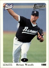 1996 Birmingham Barons Best #21 Brian Woods