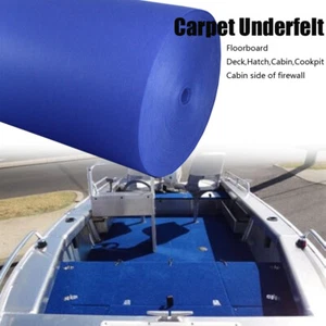 2M x 2.8M Wear Resistance Underfelt Carpet Boat Softer 2mm Rug Mat Replacement - Picture 1 of 6
