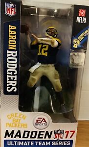 MADDEN NFL GREEN BAY PACKERS AARON ROGERS. FIGURE BRAND NEW