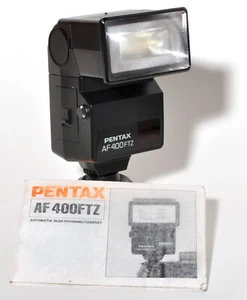 Pentax AF 400 FTZ Blitzgerät für SFX, SF7, MZ-5, MZ-6, MZ-7 usw. - Bild 1 von 10