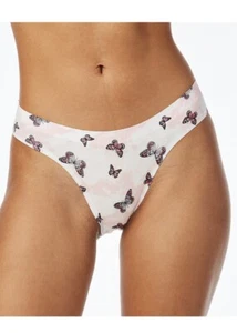 SO Intimates Cotton Blend 680 Pink Butterfly Tie Dye Bikini Size Medium - Picture 1 of 1