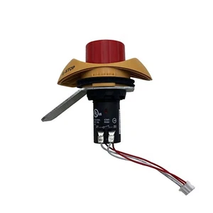 1Pc CE3T-10R-02 Cable button For ABB DSQC679 robot iPendant E-stop switch Kit - Picture 1 of 8