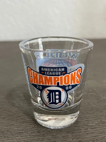 2006 World Series DETROIT TIGERS American League Champions Shot Glass Cover