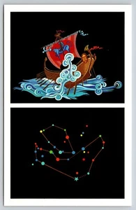 Postkarte Argo Navis Schiff Sternbilder Astronomie Kunst von Joel Izatt Astrologie - Bild 1 von 2