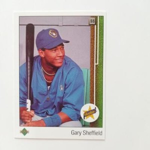 1989 Upper Deck #13 Gary Sheffield Milwaukee Brewers
