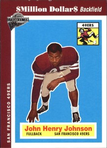 2004 Topps Fan Favorites Football Card #40 John Henry Johnson