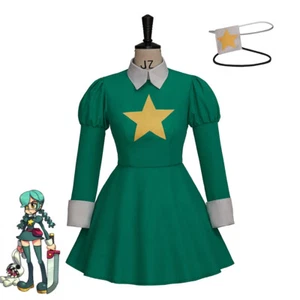 Cosplay Skullgirls Annie Princess Skirts Eyepatch Dress Halloween Costumes Suits - Picture 1 of 12
