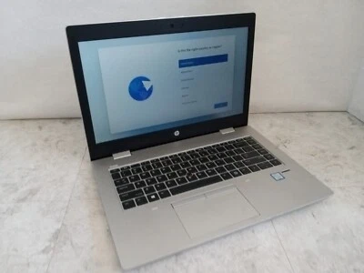 HP EliteBook 640 G4 14" Laptop Intel i5-8250U 8GB 128GB SSD Win11 -READ -RR - Image 1 of 4