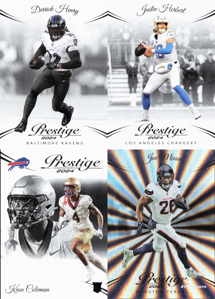 2024 Panini Prestige Football Base and Inserts You Pick Complete Your Set - Image 1 of 1