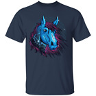 Neon Horse Unisex T Shirt & Hoodies