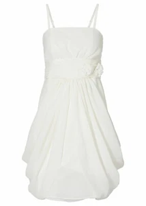 Bustier-Kleid Gr. 38 Ecrú Minikleid Partykleid Abendkleid Cocktailkleid Neu* - Bild 1 von 1