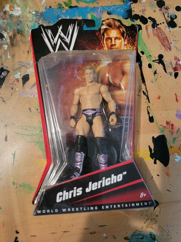 WWE Chris Jericho Figure Mattel Basic Signature Series 1 WWF WCW Purple Variant Cover