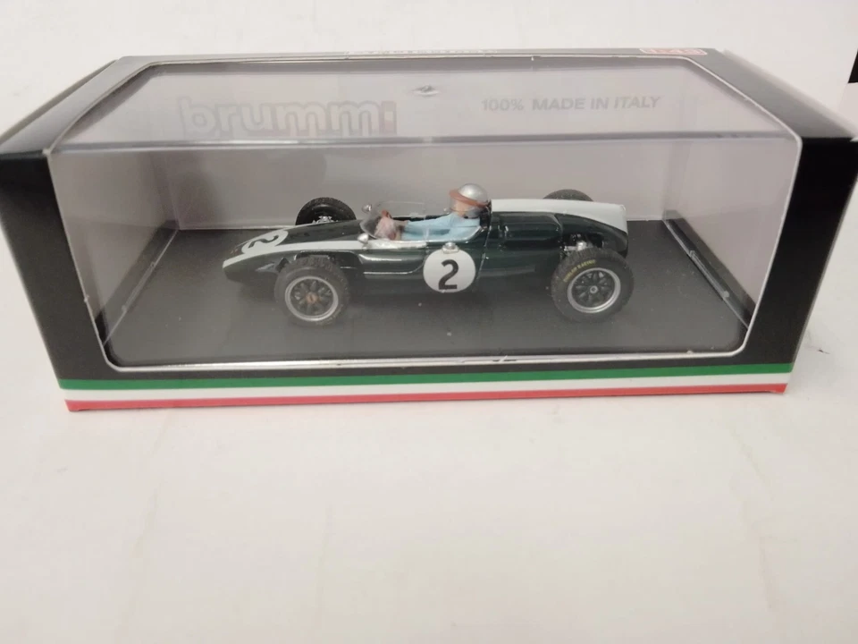 Brumm Cooper T53 #2 Bruce Mclaren British GP 1960 1/43 R299-CH - Immagine 1 di 2