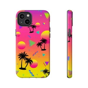 Vaporwave Sunset Tough Cases, iPhone & Samsung Cases - Picture 1 of 143