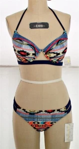 TB TINIBIKINI Swimwear 3367SW Molded Cup Halter Push Up Swim Suit M L - Picture 1 of 3
