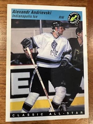 1993 Classic Pro Hockey Prospects Alexander Andrievski #75 - Image 1 of 2