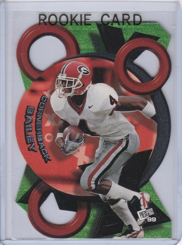 CHAMP BAILEY ROOKIE CARD 1999 XO Insert Football Denver Broncos NFL HOFer RC - Image 1 of 2