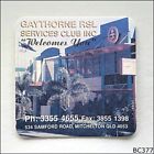 Gaythorne RSL Services Club Inc 534 Samford Rd Mitchelton Coaster (B377)