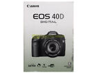 Canon EOS 40D Instruction manual. English.