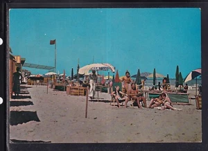 Cartolina Francavilla al Mare La Spiaggia ANIMATA OC172 - Imagen 1 de 1