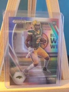 TREY LANCE 2021 Panini Prizm Selecciones del draft Rookie RC #120 rojo blanco azul Prizm - Imagen 1 de 2