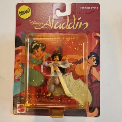 NEW SEALED MATTEL ARCOTOYS DISNEY ALADDIN COLLECTIBLE 4" Princess JASMINE - Image 1 of 2