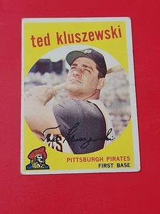 Ted Kluszewski 1959 Topps #35 Pittsburgh Pirates, Povero - Foto 1 di 10