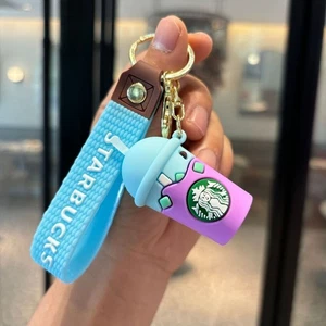 Random models Starbucks keychain pendant pvc doll pendant - Picture 1 of 3