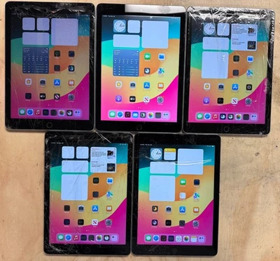 LOT of 10 Apple iPad 6th Gen. 32GB 9.7in - Please Read ID112025B - Image 1 of 4