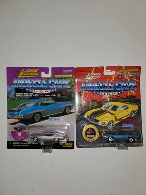 Johnny Lightning GTO 1971 And 1965 Muscle Car USA from the 90's - Image 1 of 4