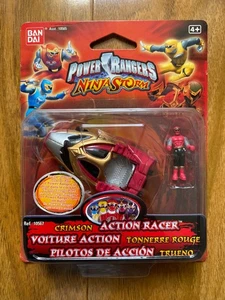 Power Rangers Ninja Storm Crimson 10567 Bandai Diecast Action Racer - Bild 1 von 2