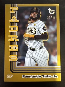 Colección Brooklyn Topps 2024 #13 Fernando Tatis Jr. Oro #/50 TS Padres SP - Imagen 1 de 2