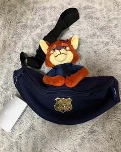 Disney Store japan Nick Wilde Body Bag Waist Pouch My Favorite Disney Foxes - Picture 1 of 2