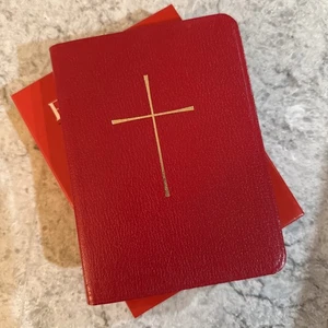 Oxford Book of Common Prayer BCP 1990 Compact Pocket Episcopal 7402 Red - Foto 1 di 10
