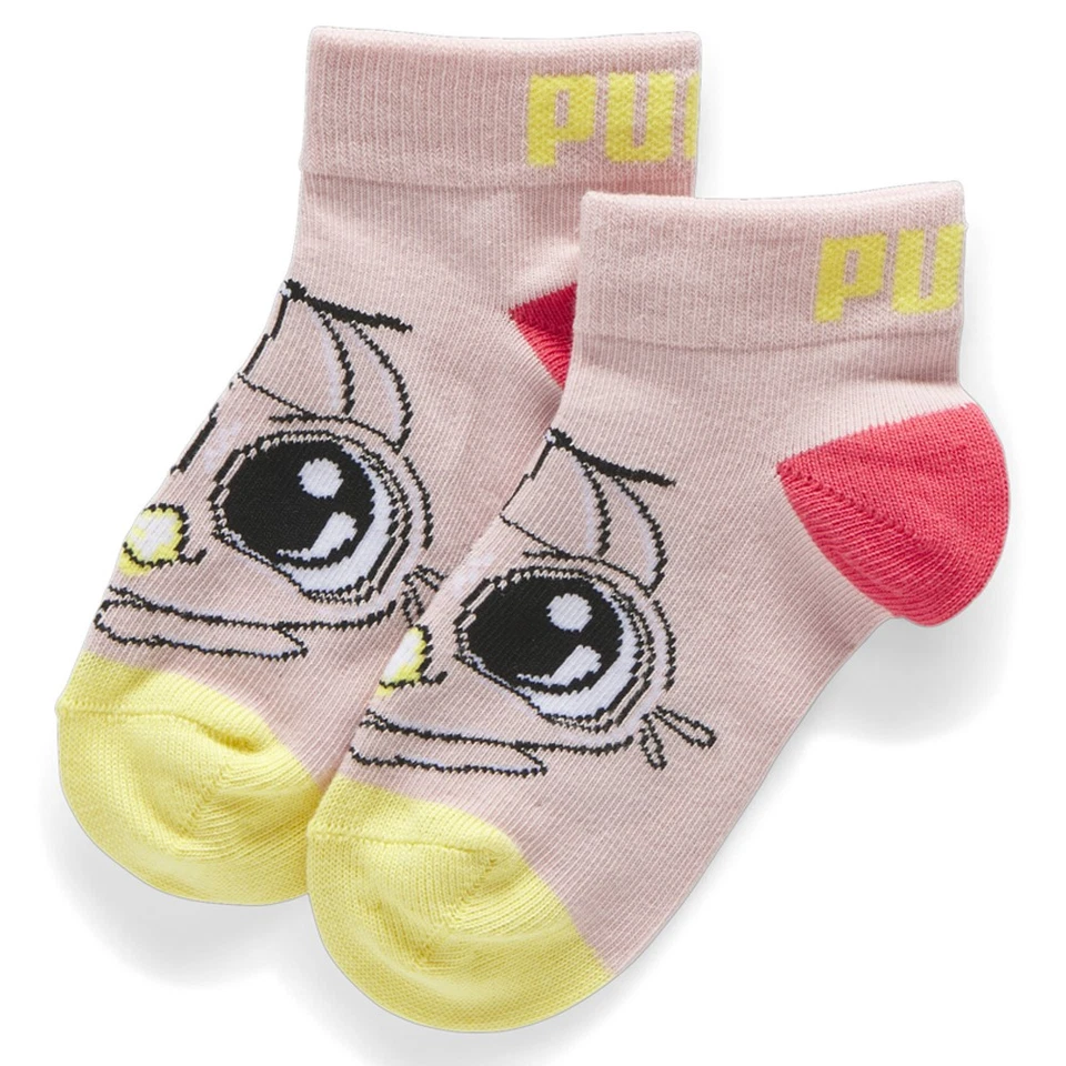 PUMA Cat графический 1Pack экипажа носки ребенка ясельного возраста девочек размер 10-12 носки 93540303 - Изображение 1 из 1