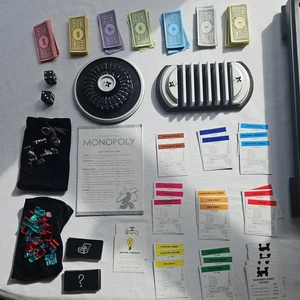 RARE Monopoly Onyx Edition 2007 Complete - Picture 1 of 10