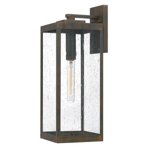 Westover 1-Light Large Outdoor Wall Lantern in Transitional Style 20 Inches - Picture 1 of 9