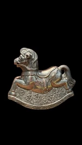 Vintage Leonard Schaukelpferd Sparschwein MISSING BOTTOM - Bild 1 von 10