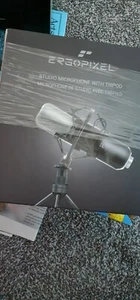 NIB Sealed Ergopixel Studio Microphone w/ Tripod USB Shock Mount Black EP-MP0001 - Photo 1/1