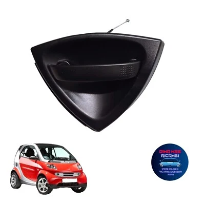 MANIGLIA APRIPORTA PORTIERA ESTERNA PORTA DESTRA DX PER SMART FORTWO 450 NERA - Immagine 1 di 2