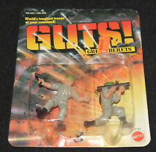 1986 Vintage Mattel GUTS! GREEN BERETS 2pc Action Figure Set MOC -E