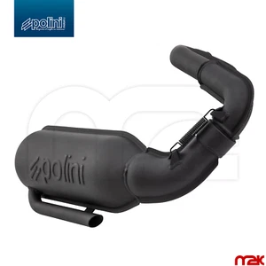 MARMITTA BANANA POLINI CORSA LUNGA PER VESPA PK S XL RUSH V HP FL FL2 125 130 - Foto 1 di 9