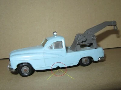 481H Vintage NOREV Plastica 34 Francia Ford Vedette Carro Attrezzi 1:43 Blu - Immagine 1 di 4